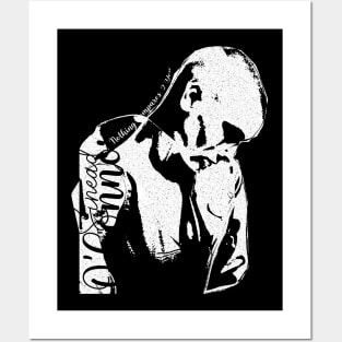 Sinead O'Connor - Vintage Stencil silhouette Posters and Art